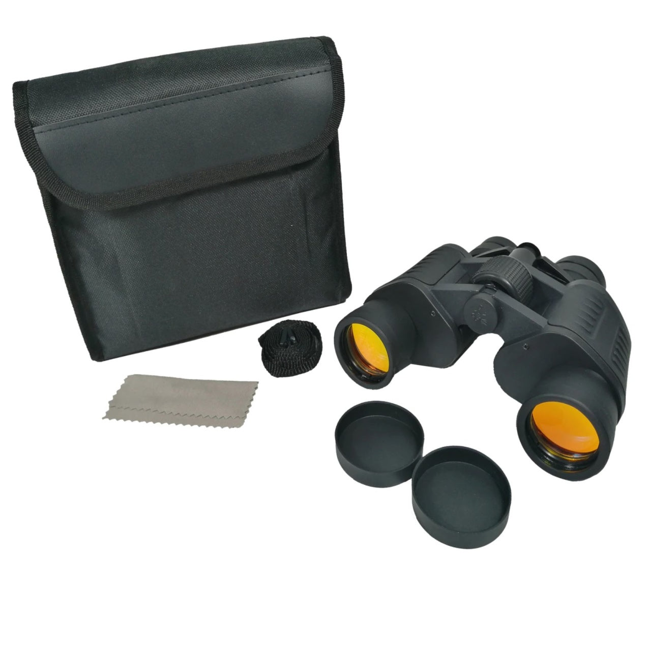 Binoclu Profesional FOXMAG24® 10-50x50, 78-1000m, Negru