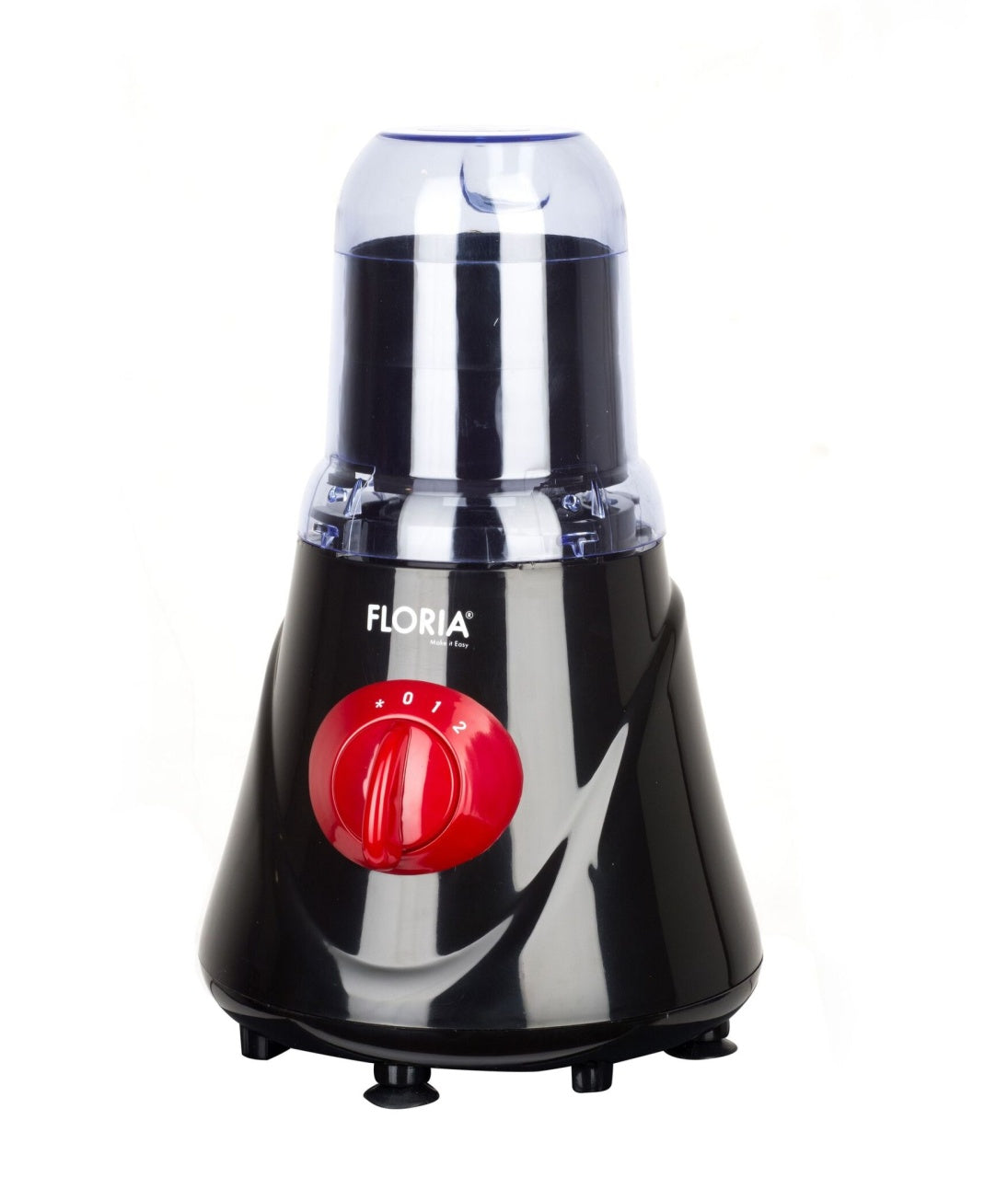Blender 2 in 1 cu rasnita, 2 viteze + pulse, 1.6L, 300W, negru
