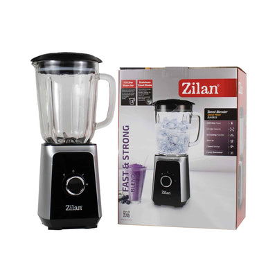 Blender cu zdrobitor gheata, vas sticla 1.5L, 2 viteze