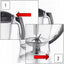 Blender de masa 300W, 1.5L, 3 viteze, functie puls, alb