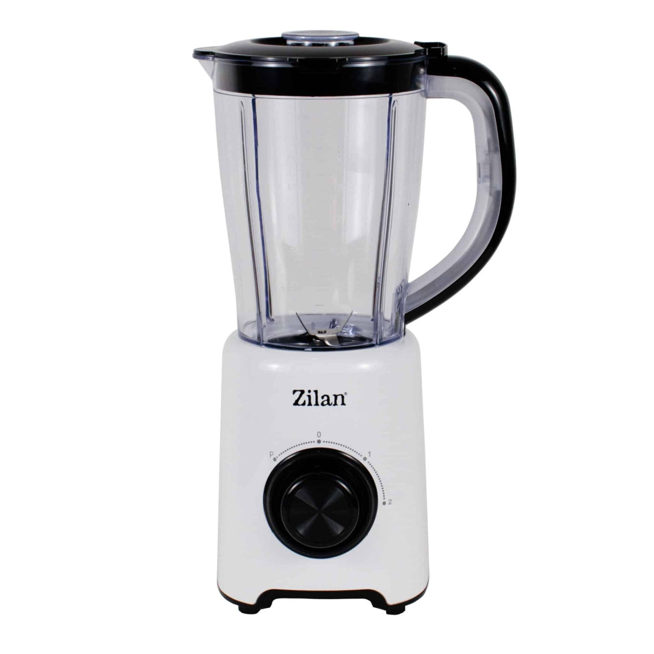 Blender de masa alb, putere 500W, bol 1500 ml, 2 viteze cu functia pulse