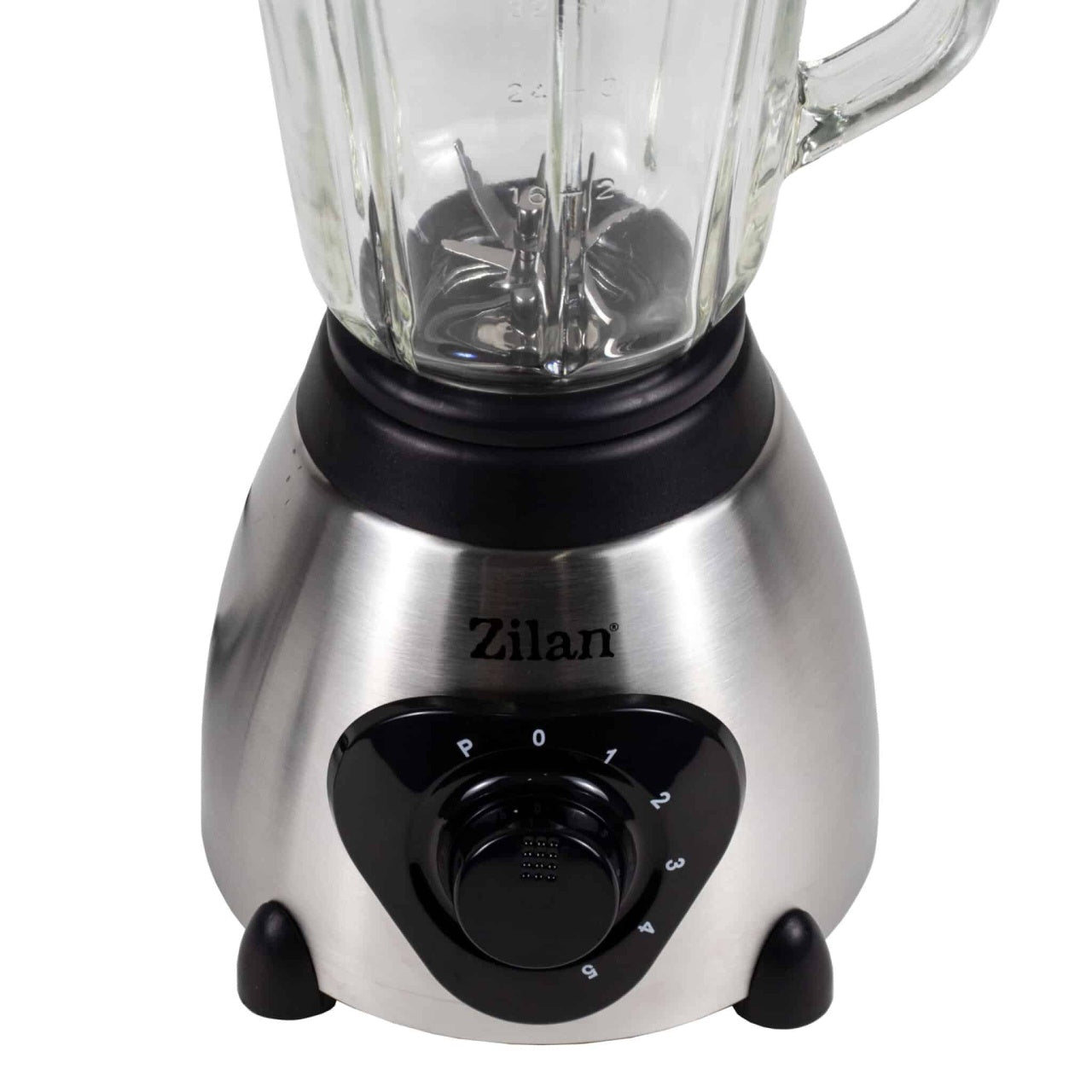 Blender de masa inox cu cana sticla 1.5L, 5 viteze si functie pulse, 600W