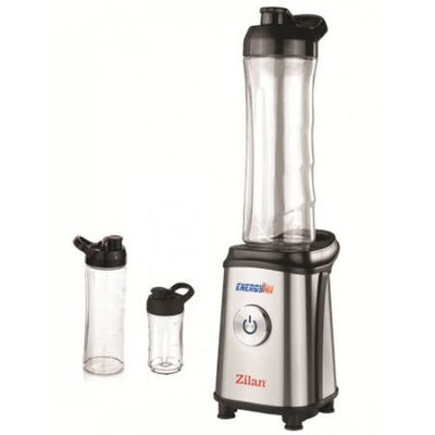 Blender inox pentru smoothie + 2 recipiente 350W