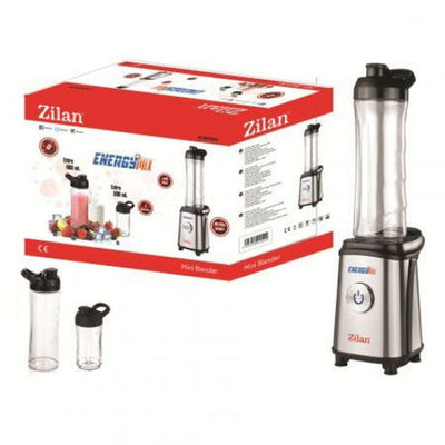 Blender inox pentru smoothie + 2 recipiente 350W