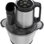 Blender multifunctional 6 in 1, capacitate 3.5L, putere 600W, usor de curatat si depozitat, capabil sa toace legume, fructe și carne, argintiu