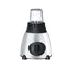 Blender multifunctional, putere 1200W, cu functia de rasnit cafea, 2 recipiente, capacitate 1.5L, 500 ml, 3kg, din metal si plastic, negru
