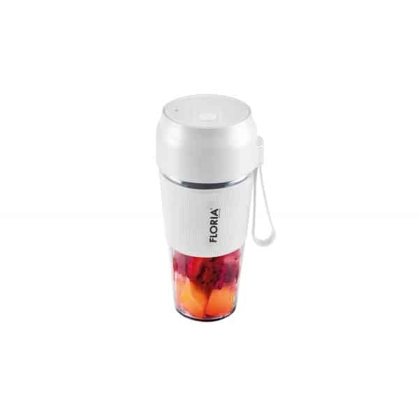 Blender Portabil pentru suc, 50W, capacitate 300ml, alb