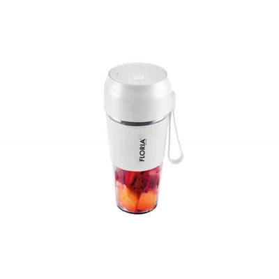 Blender Portabil pentru suc, 50W, capacitate 300ml, alb