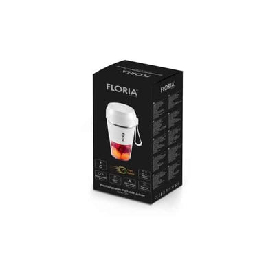 Blender Portabil pentru suc, 50W, capacitate 300ml, alb