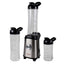 Blender sport cu 3 recipiente portabile, putere 350W, lame inoxidabile