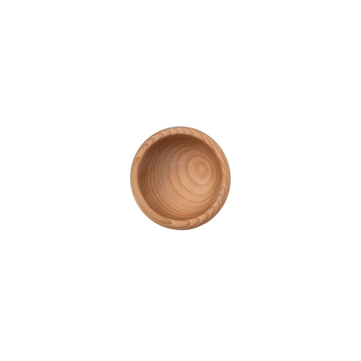 Bol rotund din lemn, diametru 10 cm, ideal pentru servire si decor