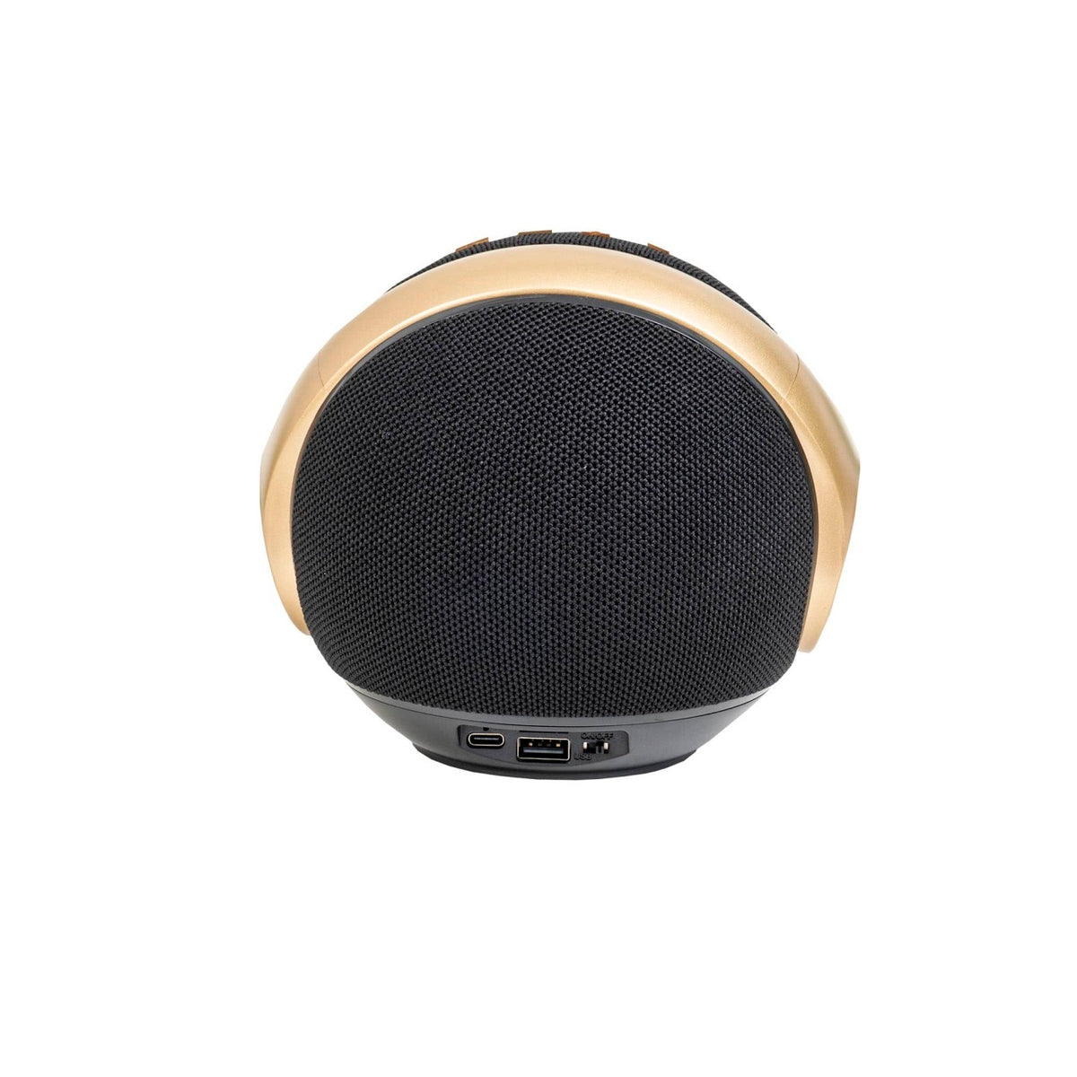 Boxa audio portabila cu design tip minge, sunet clar si portabilitate ridicata