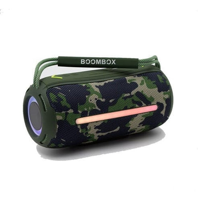 Boxa portabila cu lumini LED, PTH-360, sunet puternic si design compact