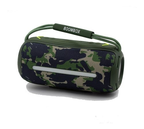 Boxa portabila cu lumini LED, PTH-360, sunet puternic si design compact