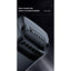 Boxa portabila cu lumini RGB, putere 10W, MP3, USB, bluetooth, TF, slot microfon, karaoke, acumulator, negru