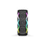 Boxa portabila cu lumini RGB, putere 16W, MP3, USB, bluetooth, TF, acumulator, FM, karaoke, negru