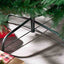 Brad de Craciun artificial, cu suport metalic, 180 cm inaltime, cu 43 de decoratiuni, globuri. beteala, lumini, din PVC, verde