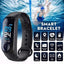 Bratara de fitness Smart M3 cu ritm cardiac si monitor de tensiune arteriala - negru