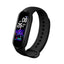 Bratara fitness FOXMAG24, bluetooth, pedometru, notificari, negru