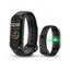 Bratara fitness FOXMAG24, bluetooth, pedometru, notificari, negru