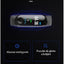 Bratara fitness FOXMAG24, masurare ritm cardiac si alte functii ale organismului, USB, Bluetooth, culoarea neagra