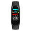 Bratara fitness TechONE™ M3, color, IP 65, multi sport, puls, tensiune, notificari, negru