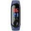 Bratara M3 Band Fitness, HR, Display OLED 0.96 inch, Notificari, Pedometru, Bluetooth, Albastru