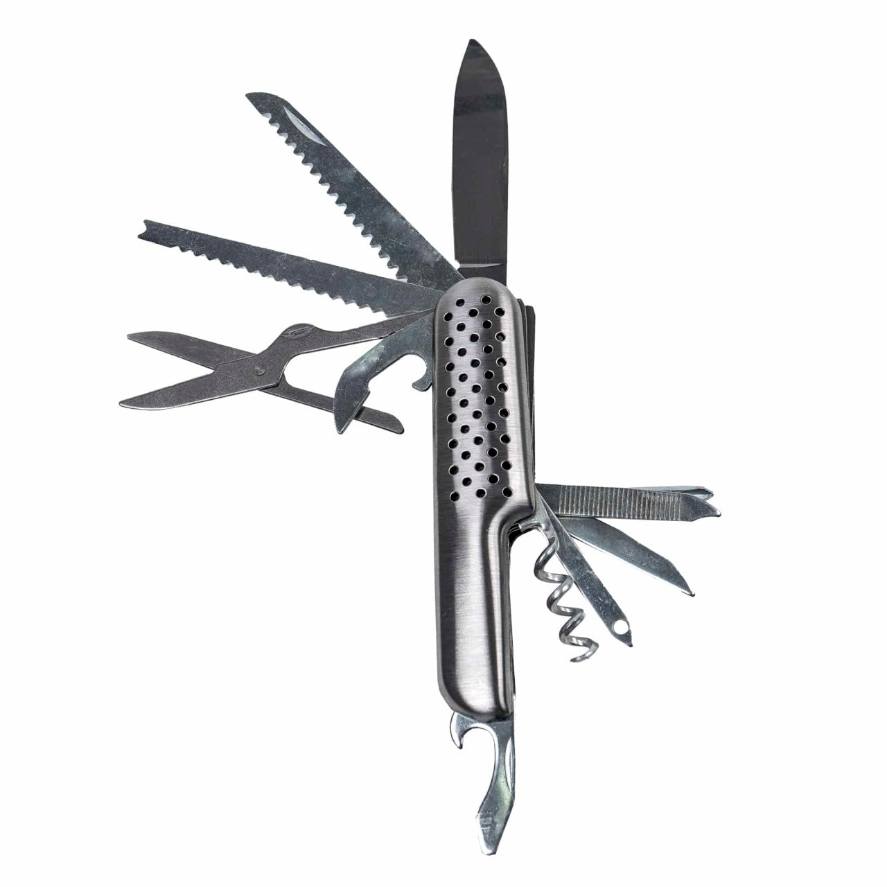 Briceag multifunctional inox pentru sport si camping