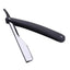Brici FOXMAG24, cu lama clasica pentru tuns sau barbierit, culoare negru, maner plastic