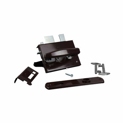 Broasca aplicata dreapta 12-08 cu doua chei RAL 8019