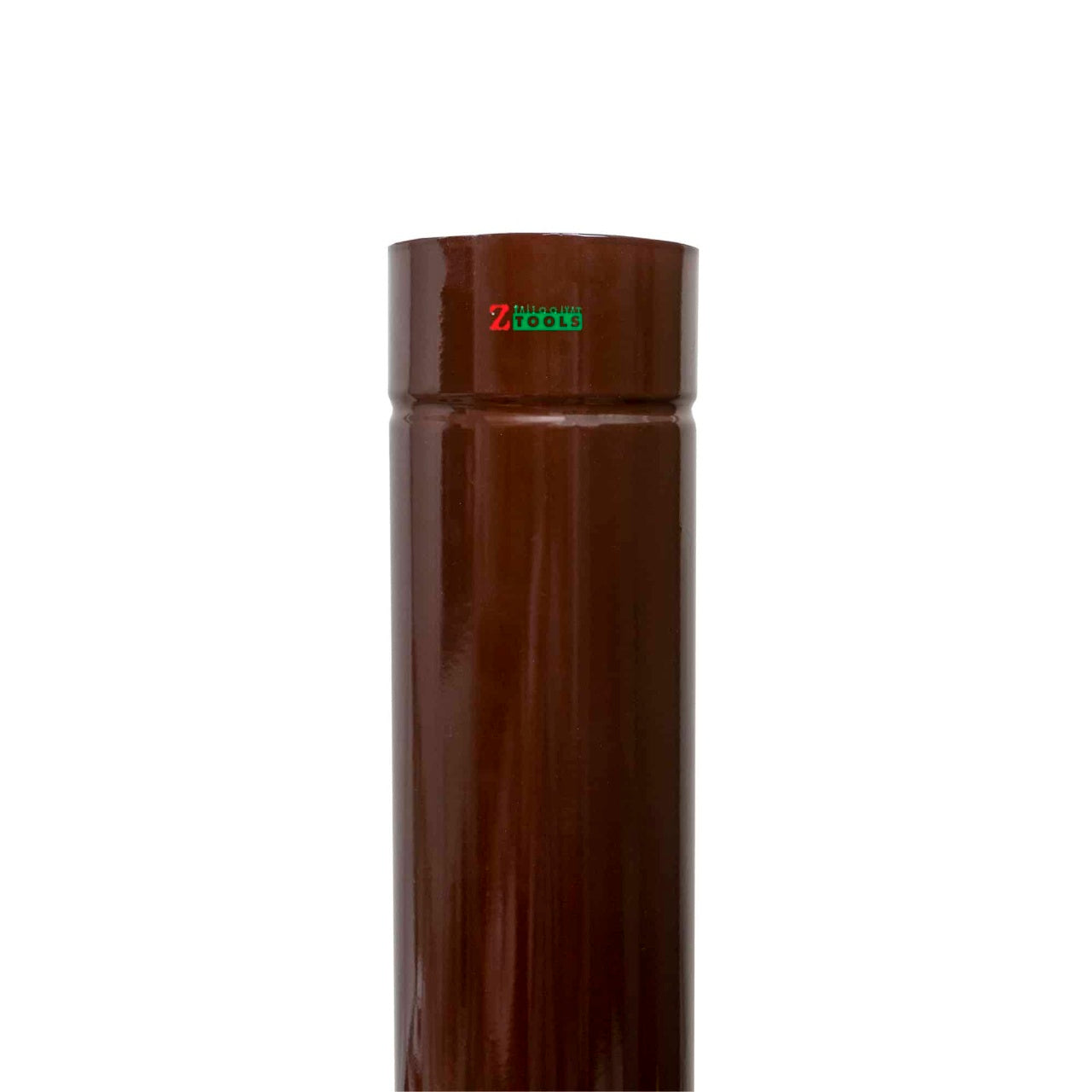 Burlan emailat pentru evacuare fum, 90cm x 130mm, tabla emailata