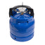 Butelie de camping, cu arzator inclus, capacitate 5L, din metal, cu maner de transport, albastru