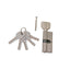 Butuc usa din alama, lungime 70mm, include 5 chei