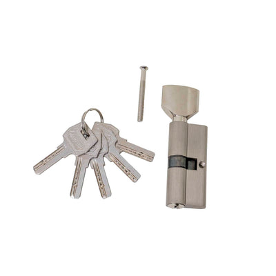 Butuc usa din alama, lungime 70mm, include 5 chei