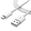 Cablu de date FOXMAG24, USB Type-C, 5A, 1m, alb