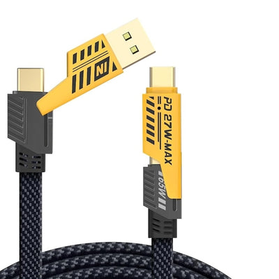 Cablu de incarcare Multiplu 4in1 Super Fast-PD 27W, USB 65W, 2 metri