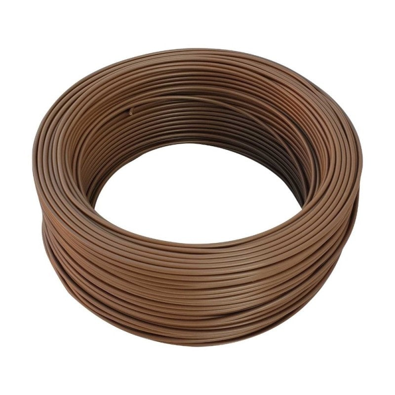 Cablu electric FY 2.5mm 100m maro pentru instalatii fixe