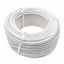 Cablu electric simplu 2x1 mm, lungime 100m, alb, pentru interior si exterior