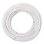 Cablu electric simplu 2x1 mm, lungime 100m, alb, pentru interior si exterior