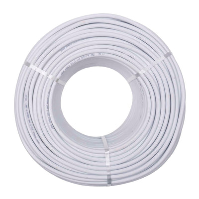 Cablu electric simplu 3x1.5mm, 100m, alb, utilizare interior/exterior