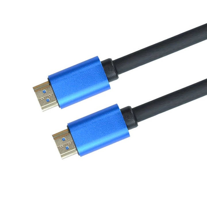 Cablu HDMI de inalta performanta, SIPU, pentru HDTV 1080p, suporta cabluri audio si video, 4K, lungime 2M, negru