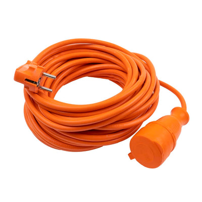 Cablu prelungitor cu priza si stecher, 3x1.5mm, 15m