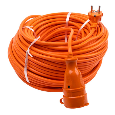 Cablu prelungitor cu priza si stecher, 3x1.5mm, 50m lungime