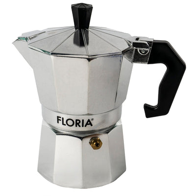 Cafetiera espresso manuala, capacitate 3 cesti, 150 ml, corp aluminiu