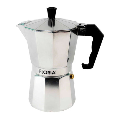 Cafetiera espresso manuala capacitate 6 cesti 300 ml, pentru aragaz