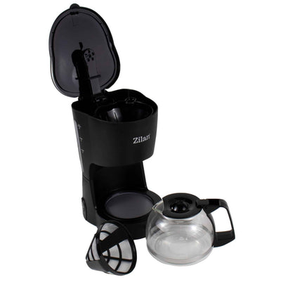Cafetiera filtru 600W, capacitate 600ml, negru, mentinere la cald
