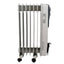 Calorifer electric 1500W cu 7 elementi, termostat reglabil si 3 trepte de putere