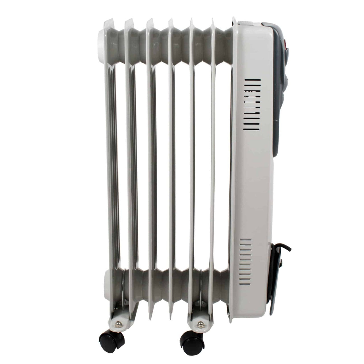 Calorifer electric 1500W cu 7 elementi, termostat reglabil si 3 trepte de putere