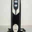Calorifer electric 2500W, 13 elementi, 3 trepte putere, termostat reglabil, negru
