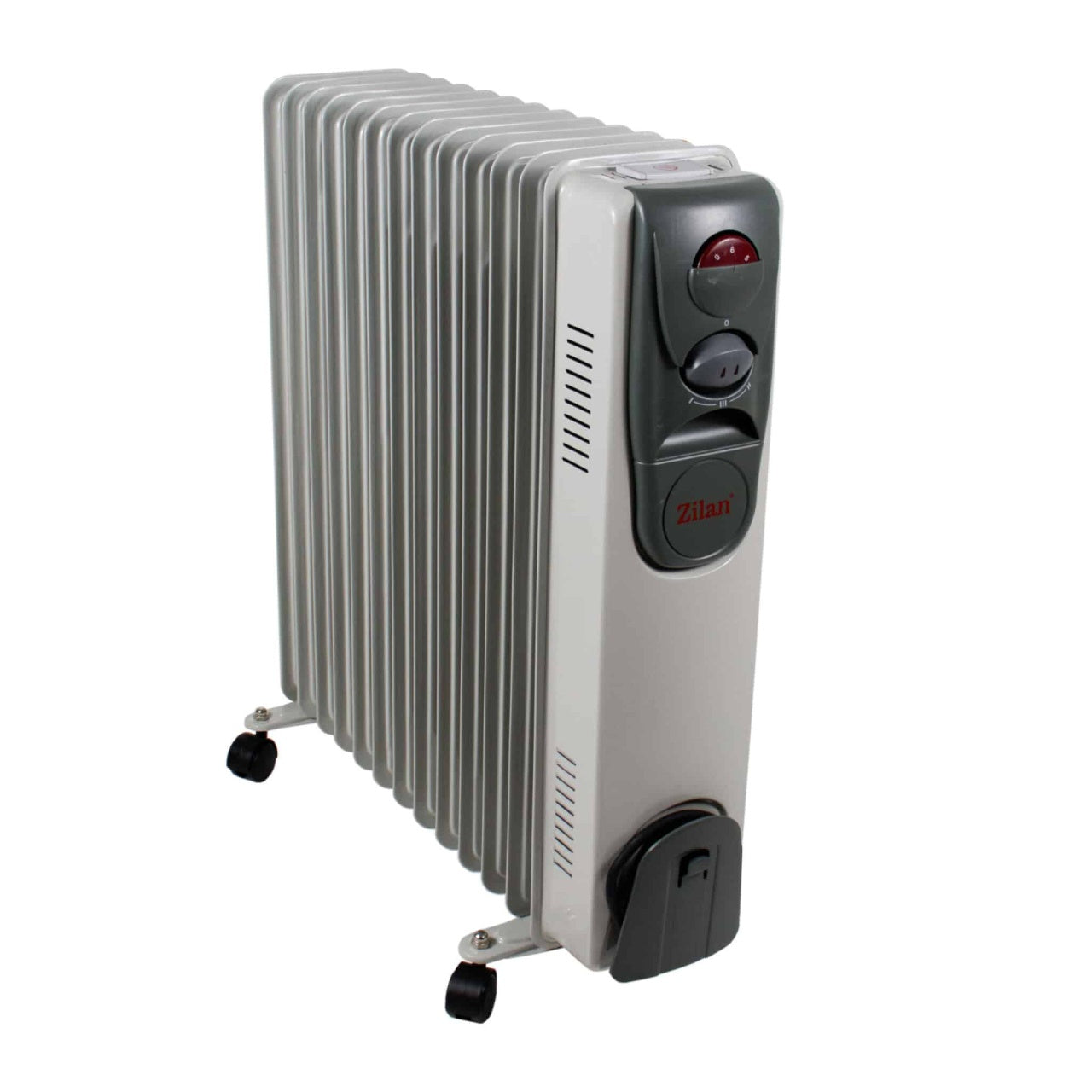 Calorifer electric 2500W cu 13 elementi si termostat reglabil, 3 trepte putere